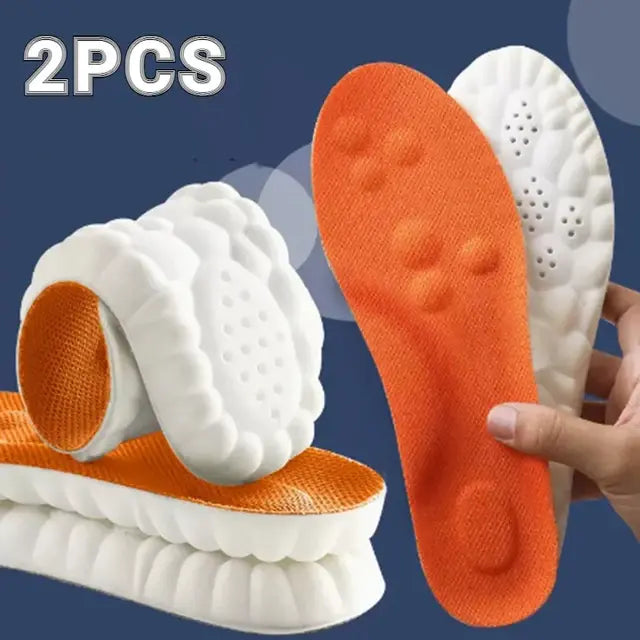 Semelles Orthopédiques Massage Ultra Doux - 4D Boost