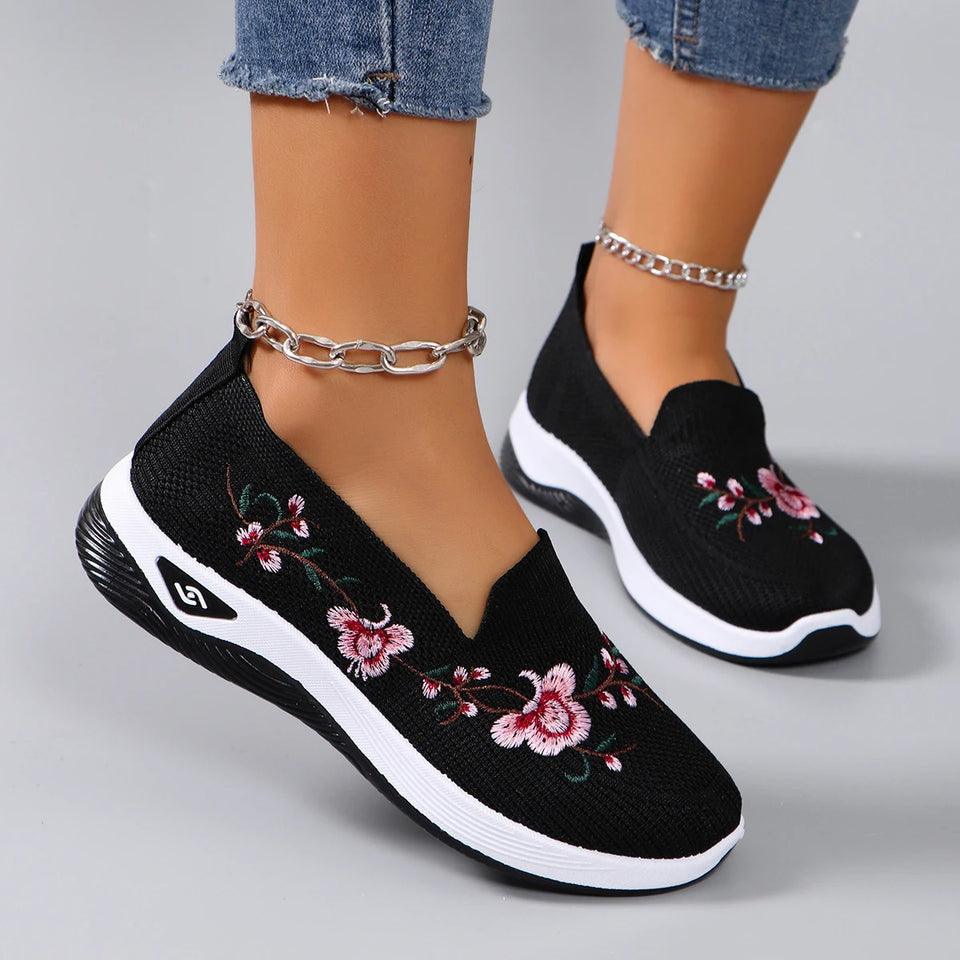 Chaussures Orthopédiques Femme Pour Pieds Sensibles + Semelles Orthopédiques Gratuites