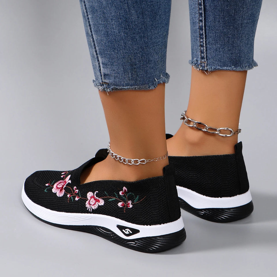 Chaussures Orthopédiques Femme Pour Pieds Sensibles + Semelles Orthopédiques Gratuites