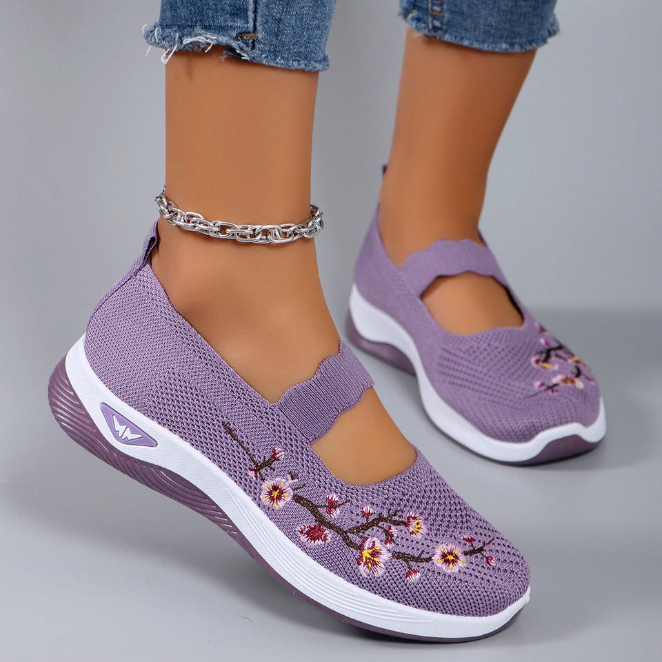 Chaussures Orthopédiques Femme Pour Pieds Sensibles Max Confort + Semelles Orthopédiques Gratuites