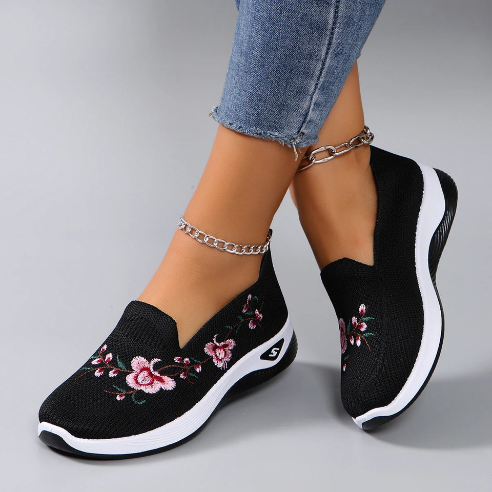 Chaussures Orthopédiques Femme Pour Pieds Sensibles + Semelles Orthopédiques Gratuites