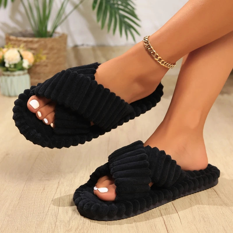 Slides En Peluche Ultra-Confort