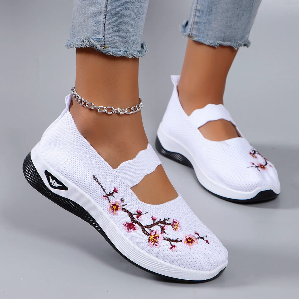 Chaussures Orthopédiques Femme Pour Pieds Sensibles Max Confort + Semelles Orthopédiques Gratuites