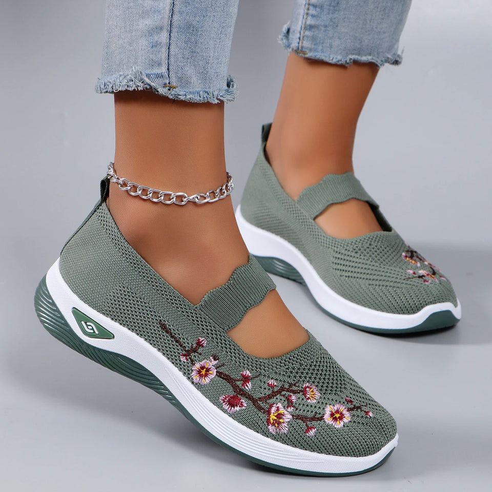 Chaussures Orthopédiques Femme Pour Pieds Sensibles Max Confort + Semelles Orthopédiques Gratuites