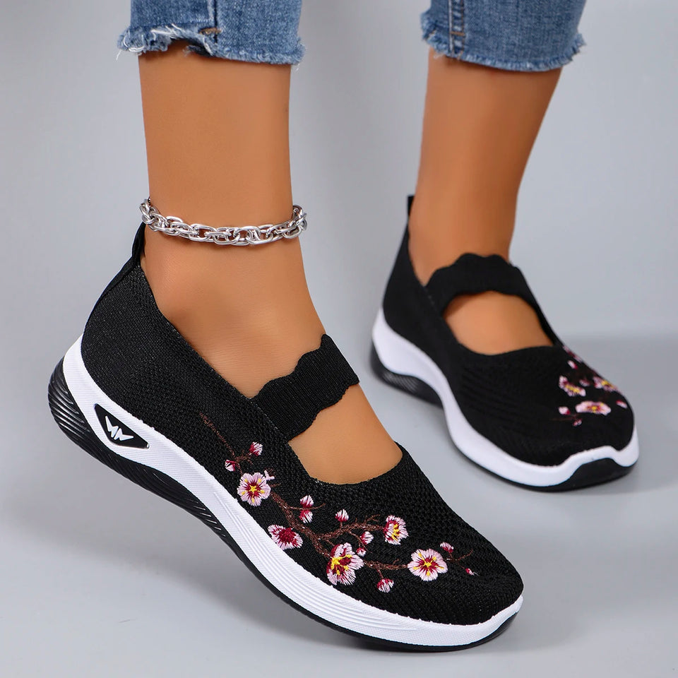 Chaussures Orthopédiques Femme Pour Pieds Sensibles Max Confort + Semelles Orthopédiques Gratuites