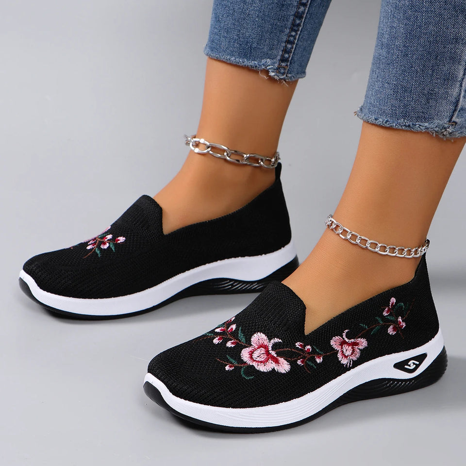 Chaussures Orthopédiques Femme Pour Pieds Sensibles + Semelles Orthopédiques Gratuites