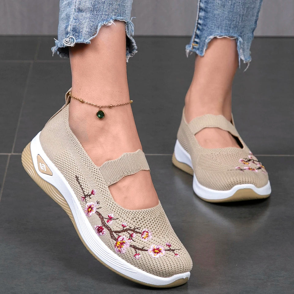 Chaussures Orthopédiques Femme Pour Pieds Sensibles Max Confort + Semelles Orthopédiques Gratuites