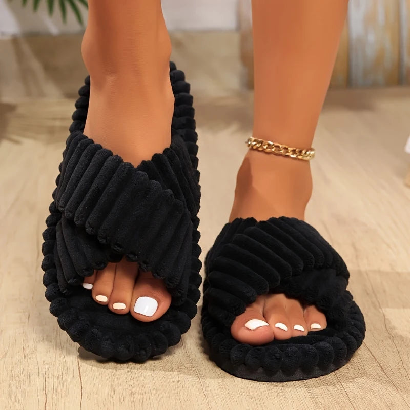 Slides En Peluche Ultra-Confort
