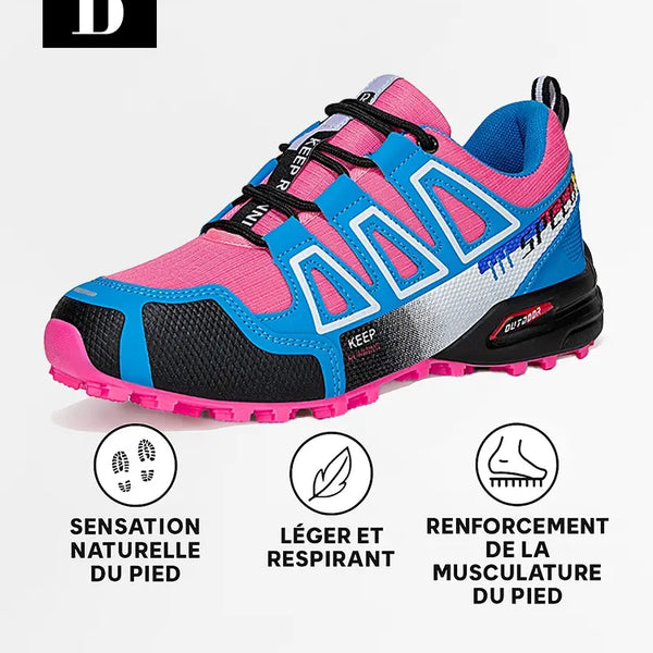 ErgoTrek Speed 3- Chaussure de trekking et de randonnée ergonomique, soulageant la douleur