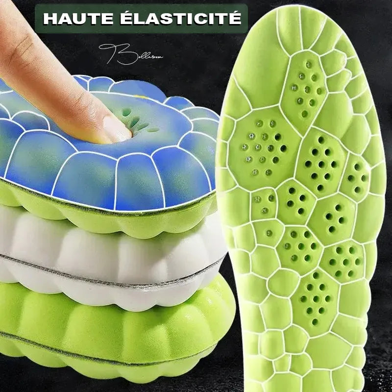 Semelles Orthopédiques Massage Ultra Doux - 4D Boost