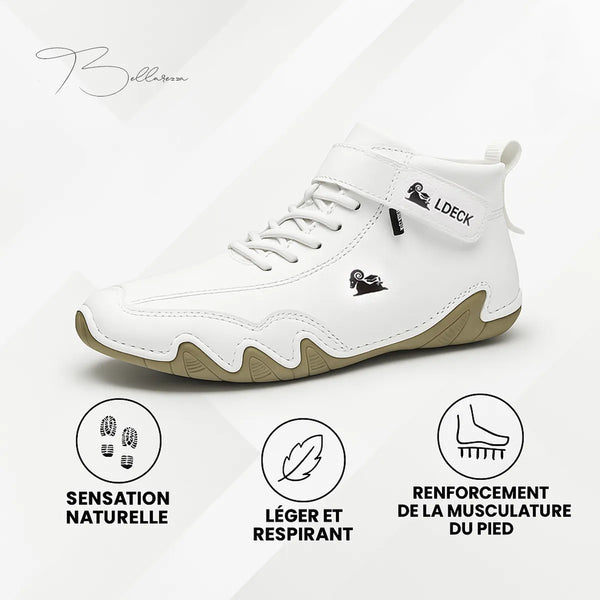 Bellarezza LDeck 2.0 - Chaussure pieds nus, soulageant la douleur, ergonomique et imperméable