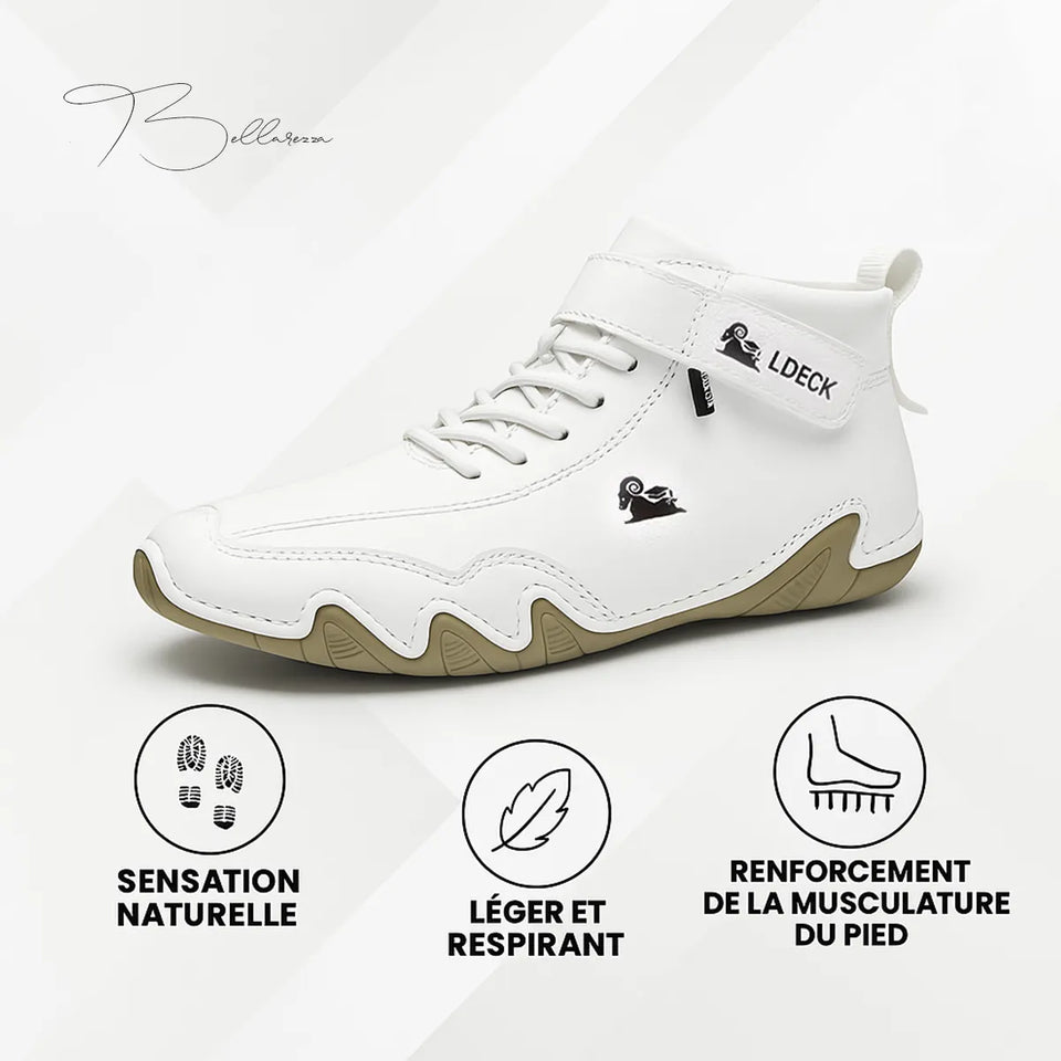 Bellarezza LDeck 2.0 - Chaussure pieds nus, soulageant la douleur, ergonomique et imperméable